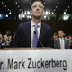 Facebook CEO Mark Zuckerberg arrives to testify before a combined Senate Judiciary and Commerce committee hearing in the Hart Senate Office Building on Capitol Hill April 10, 2018 in Washington, DC.